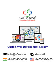 W3care Custom web and app design development company New York USA