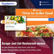 JustEat Restaurant Data Scraping | Scrape JustEat Restaurant Data